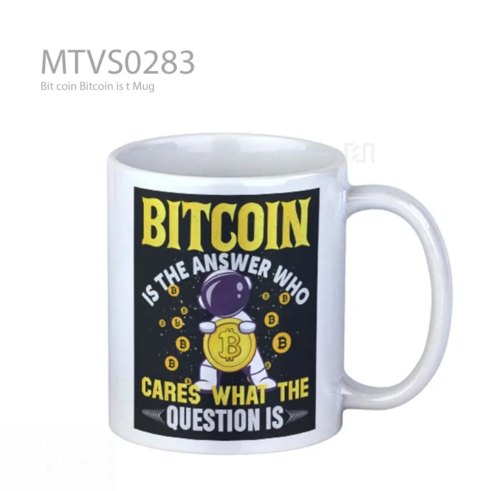 Bit coin Bitcoin is t Mug
