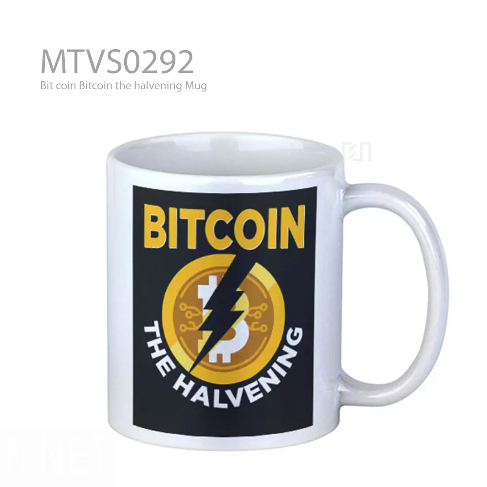 Bit coin Bitcoin the halvening Mug