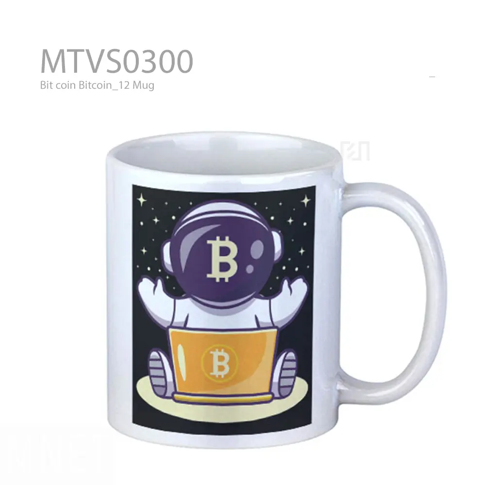 Mug Keramik Premium SNI - Bit coin Bitcoin_12 Mug