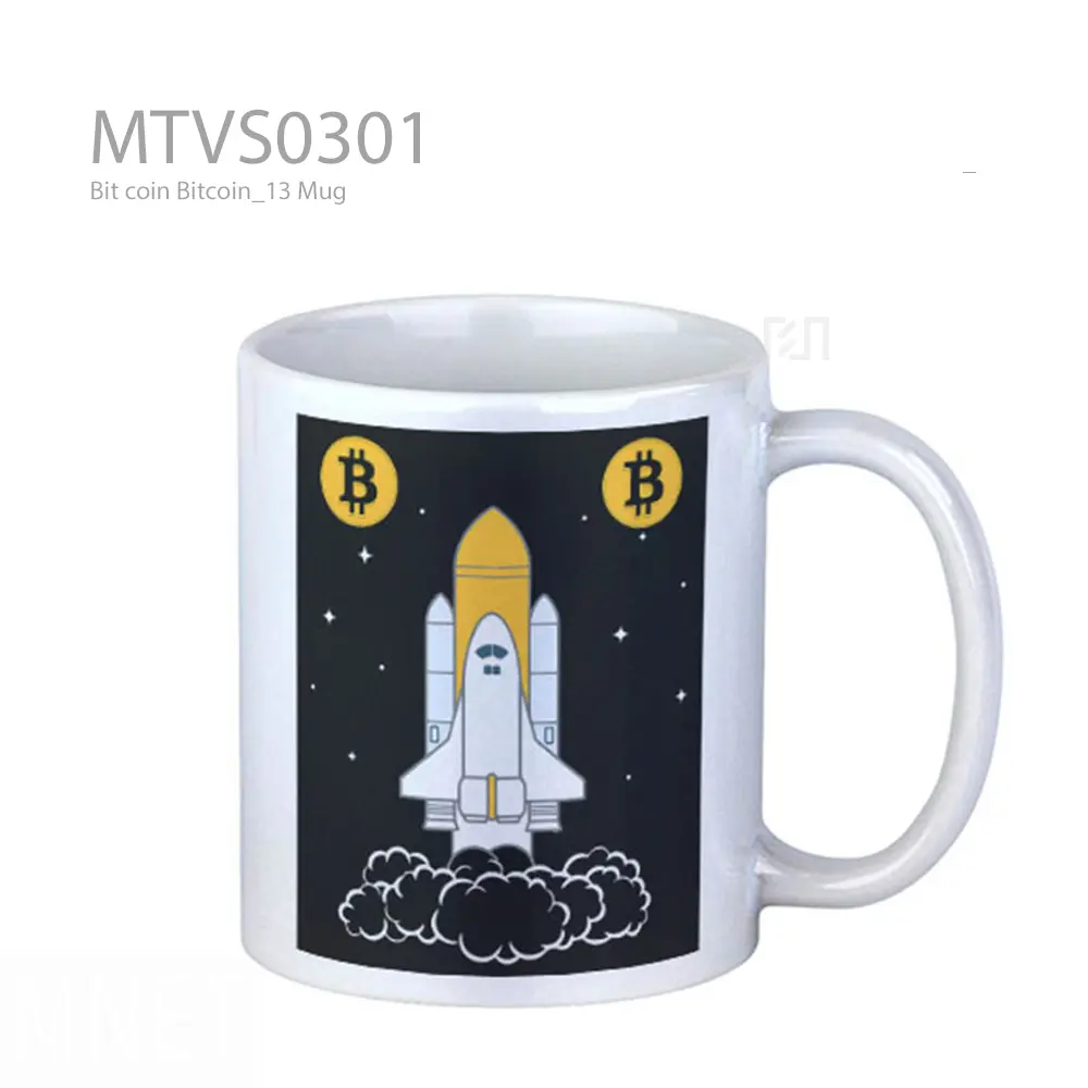 Mug Keramik Premium SNI - Bit coin Bitcoin_13 Mug