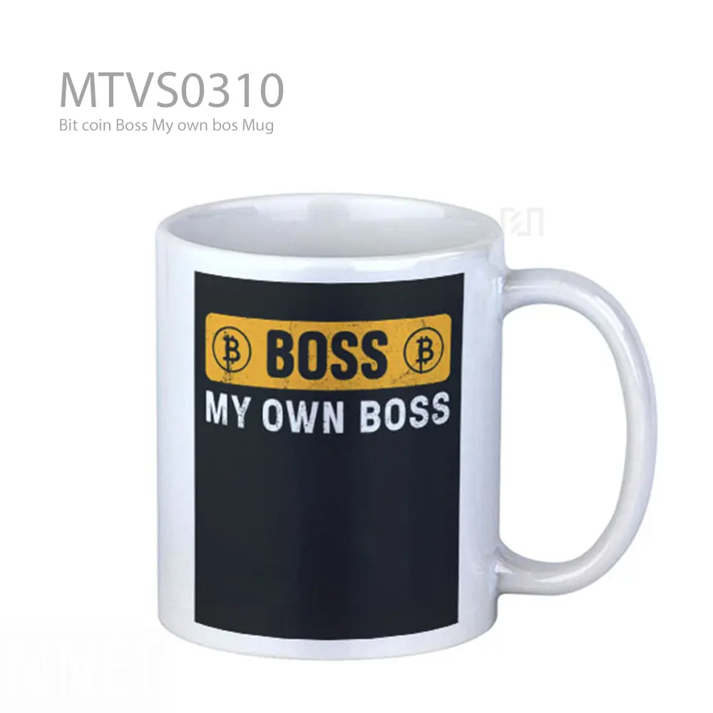Bit coin Boss My own bos Mug
