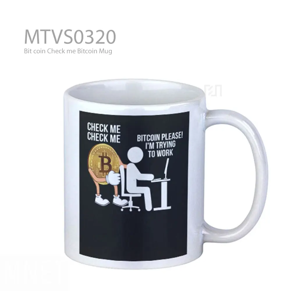 Bit coin Check me Bitcoin Mug