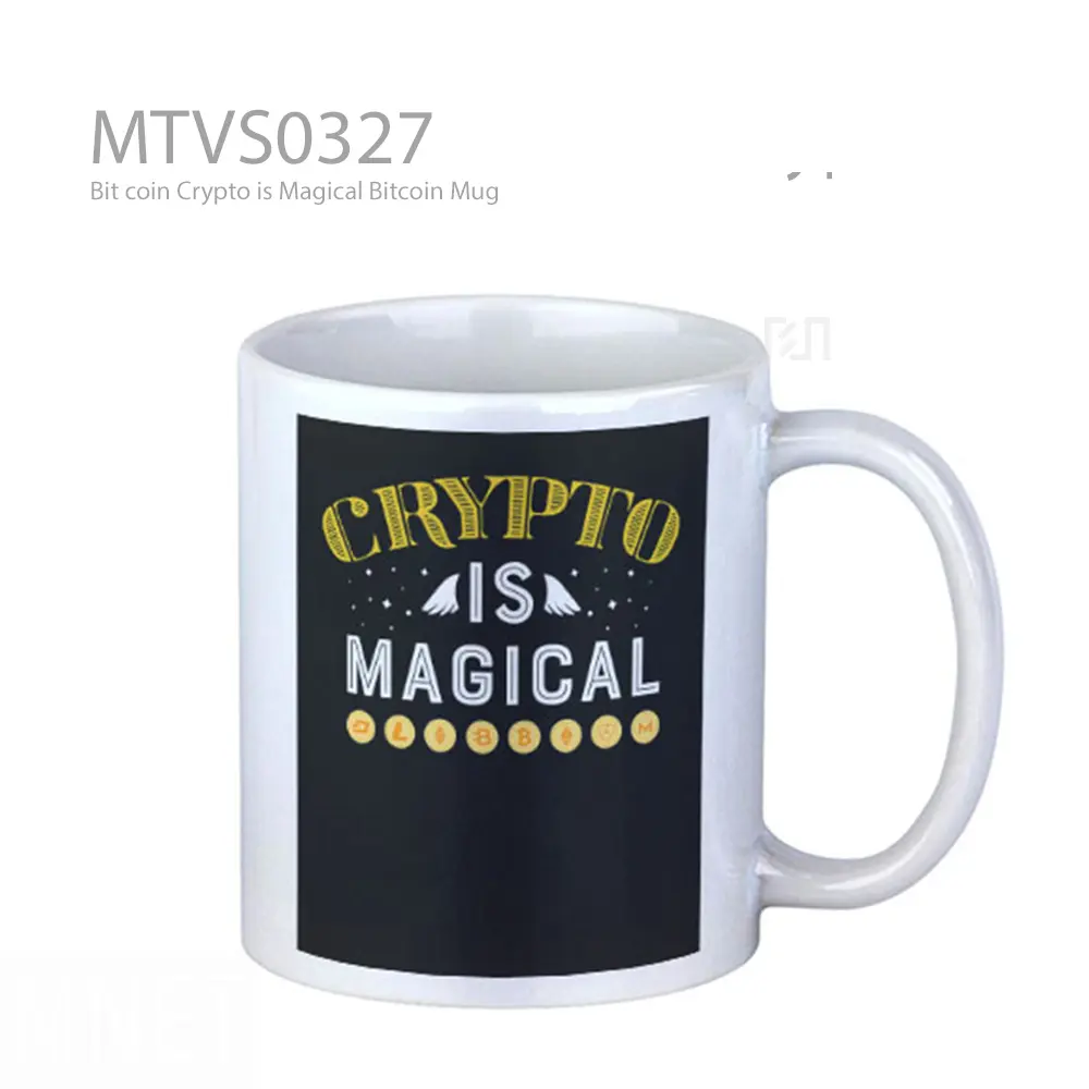 Bit coin Crypto is Magical Bitcoin Mug