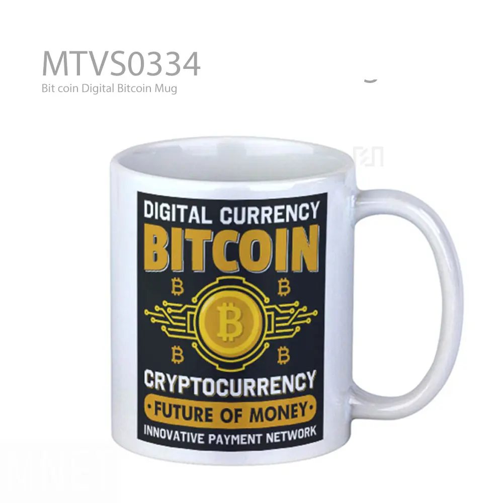 Bit coin Digital Bitcoin Mug