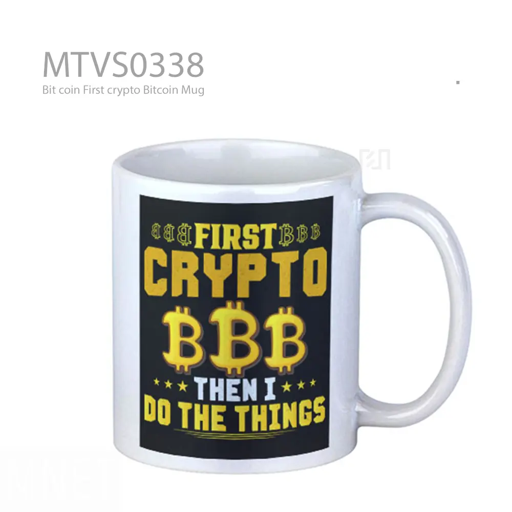 Bit coin First crypto Bitcoin Mug