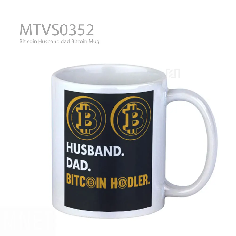 Bit coin Husband dad Bitcoin Mug