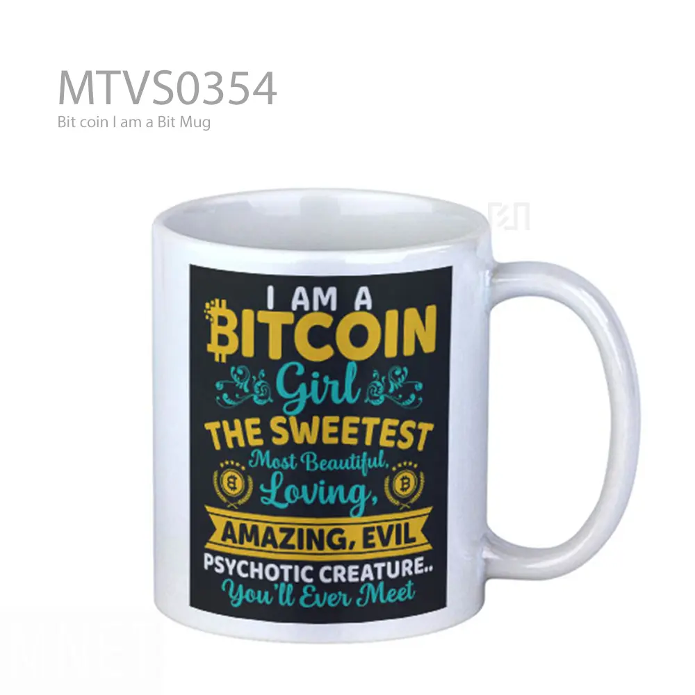 Bit coin I am a Bit Mug