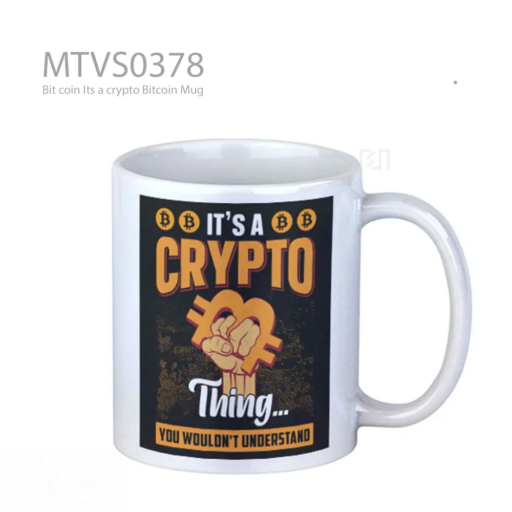 Bit coin Its a crypto Bitcoin Mug