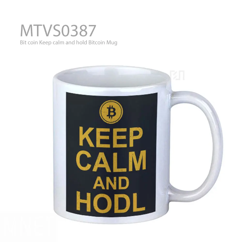 Bit coin Keep calm and hold Bitcoin Mug