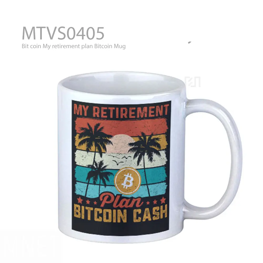 Bit coin My retirement plan Bitcoin Mug