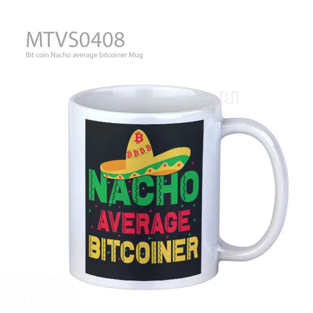 Bit coin Nacho average bitcoiner Mug