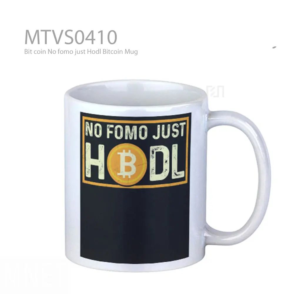 Bit coin No fomo just Hodl Bitcoin Mug