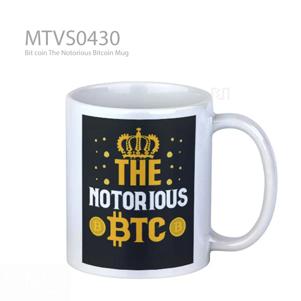 Bit coin The Notorious Bitcoin Mug