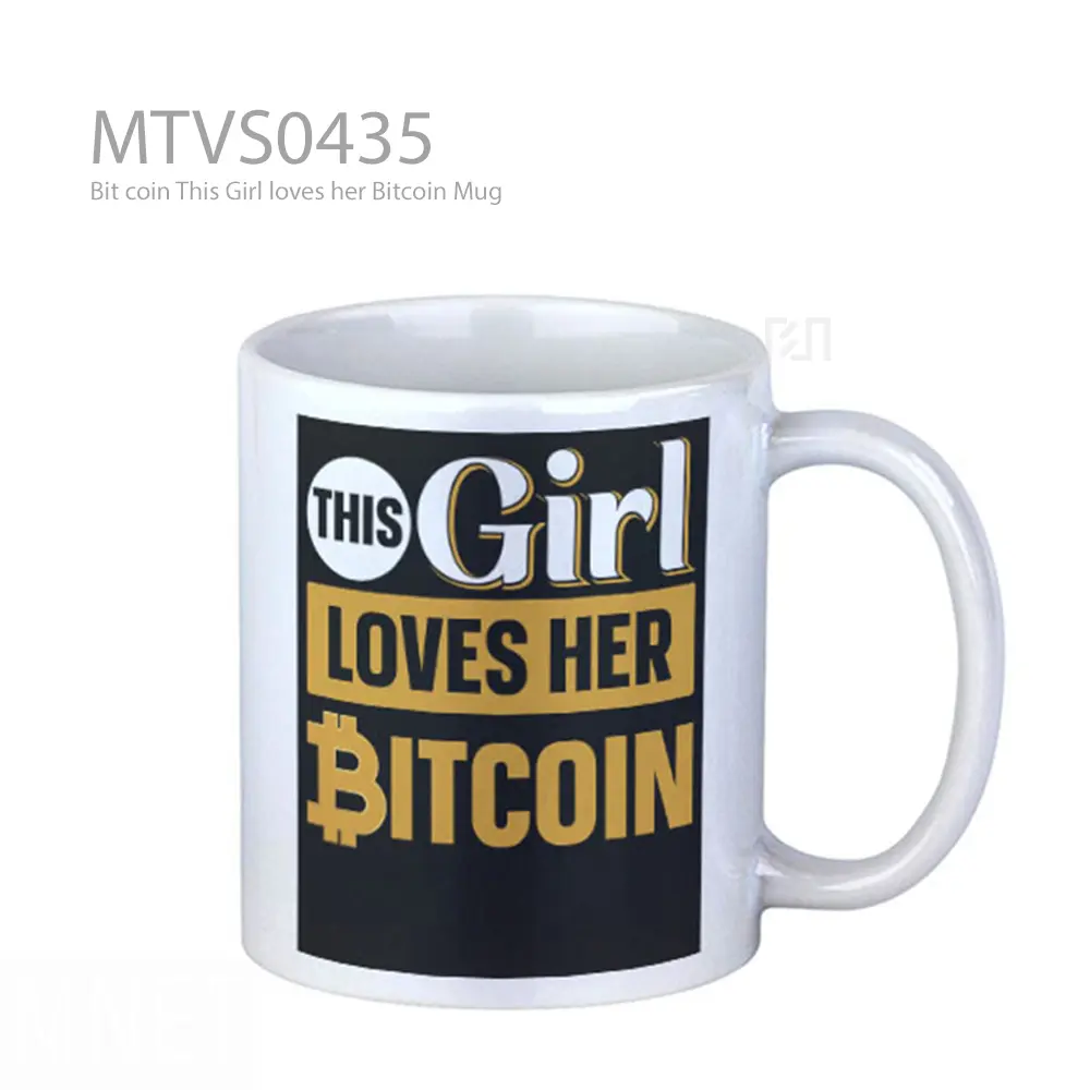 Bit coin This Girl loves her Bitcoin Mug