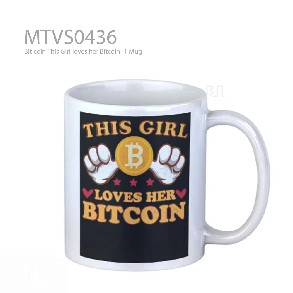 Bit coin This Girl loves her Bitcoin_1 Mug