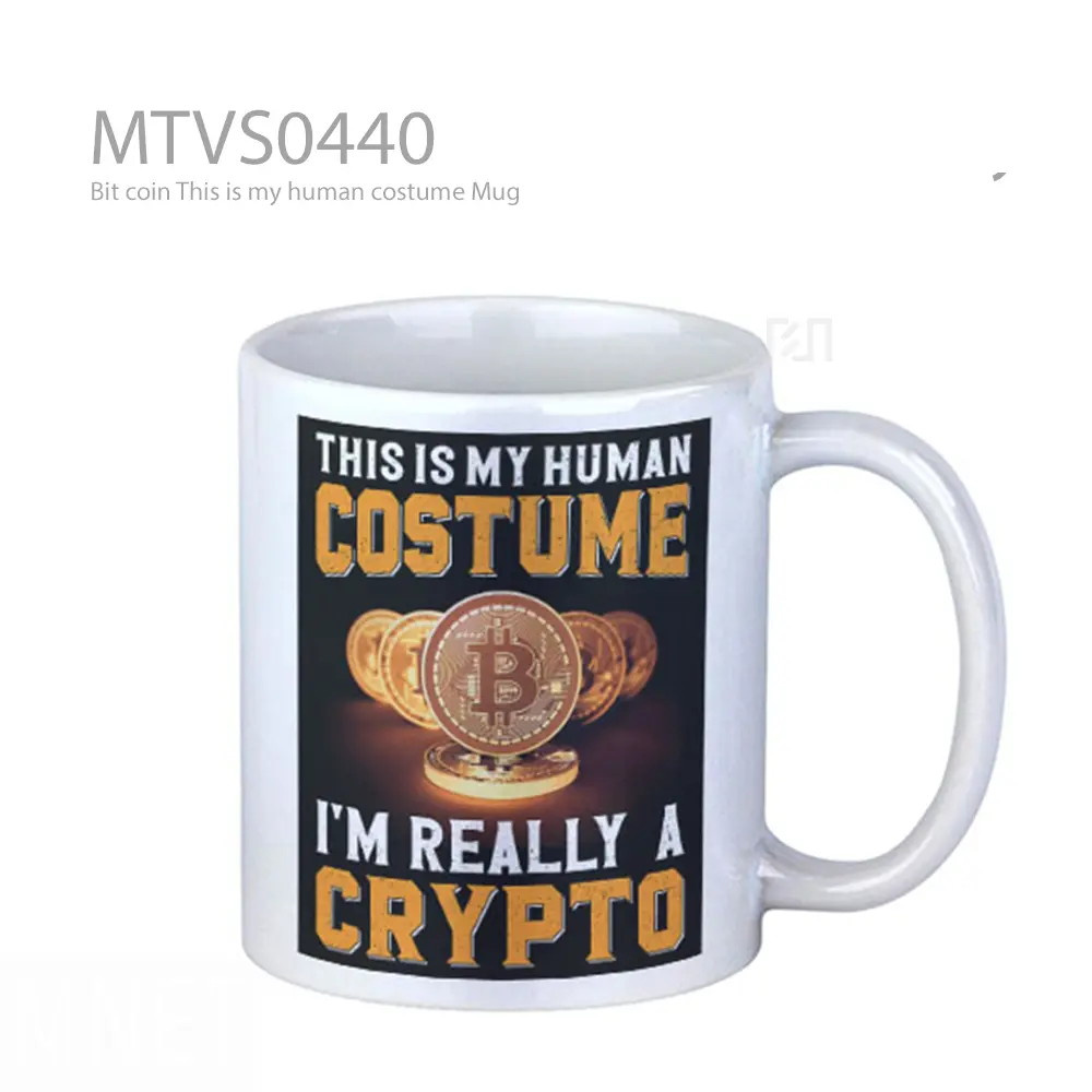 Bit coin This is my human costume Mug
