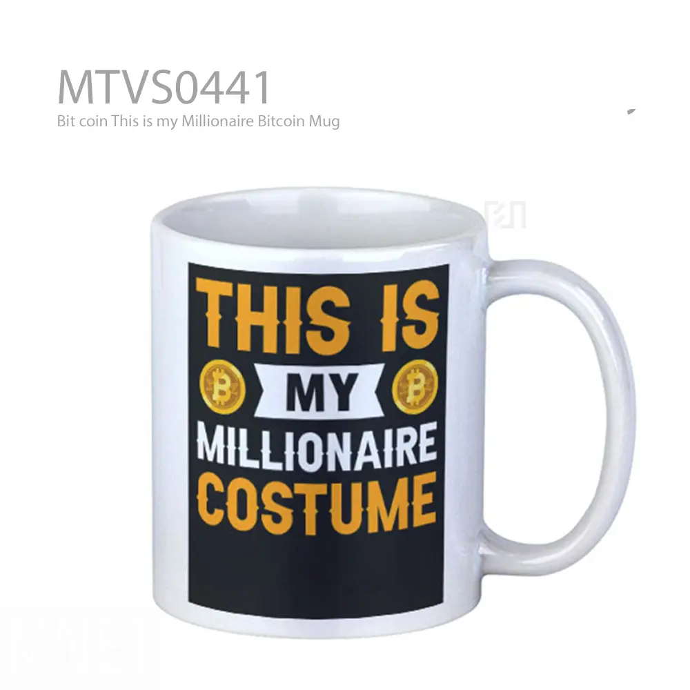 Bit coin This is my Millionaire Bitcoin Mug