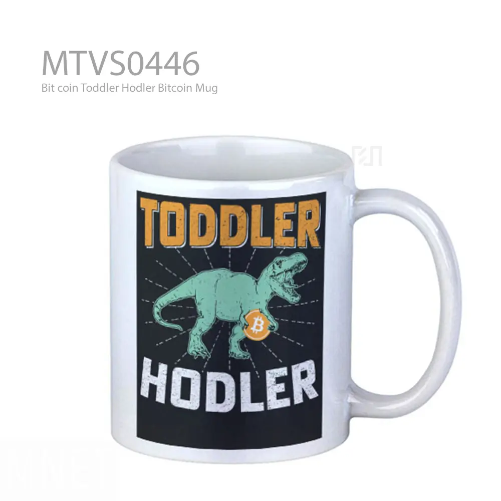 Bit coin Toddler Hodler Bitcoin Mug