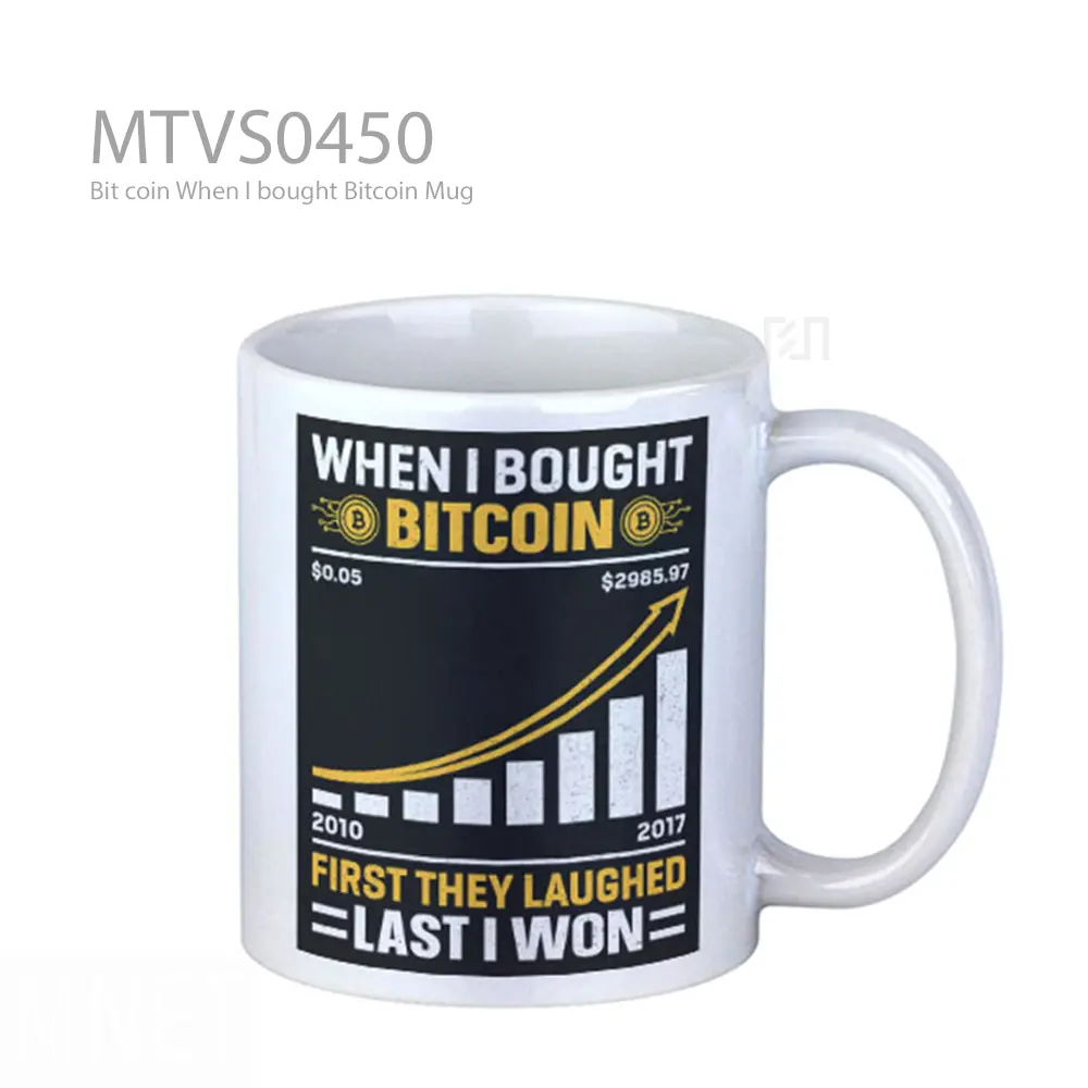 Bit coin When I bought Bitcoin Mug