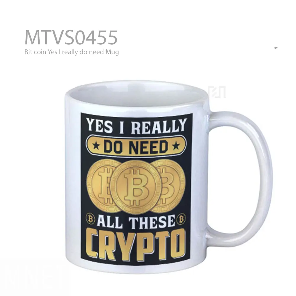 Bit coin Yes I really do need Mug