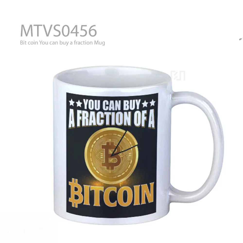 Bit coin You can buy a fraction Mug