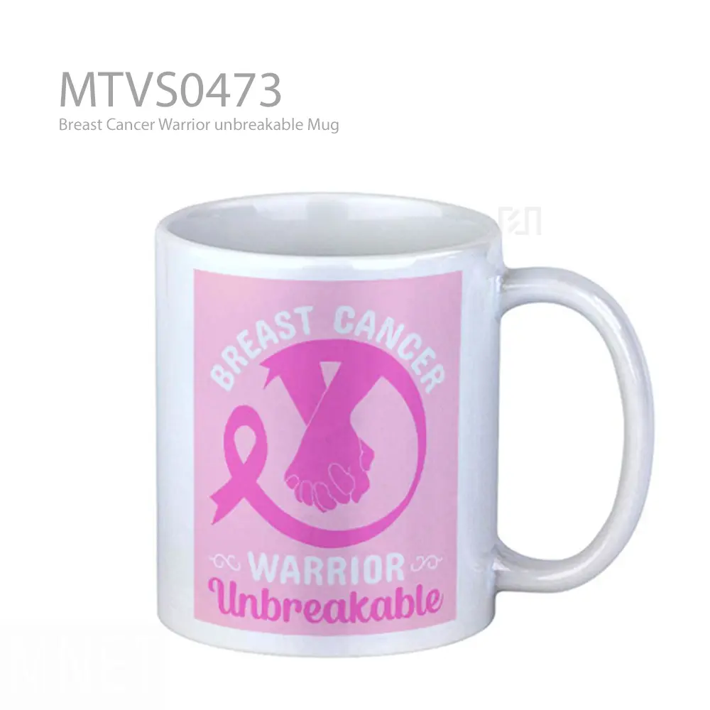Breast Cancer Warrior unbreakable Mug