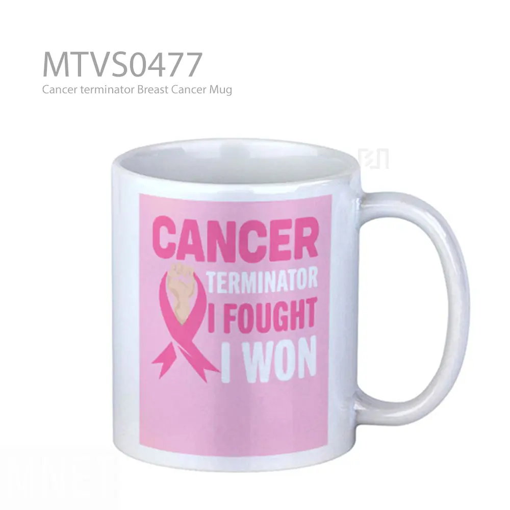 Cancer terminator Breast Cancer Mug