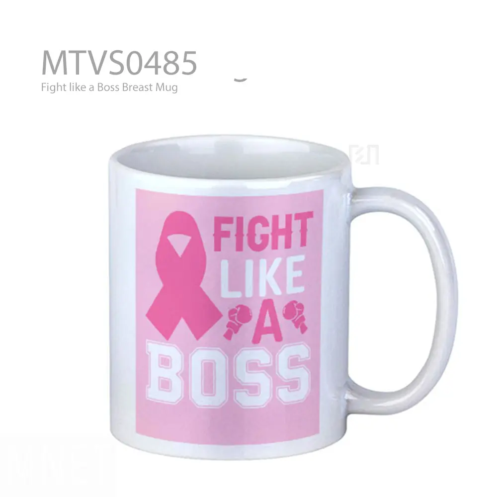 Fight like a Boss Breast Mug