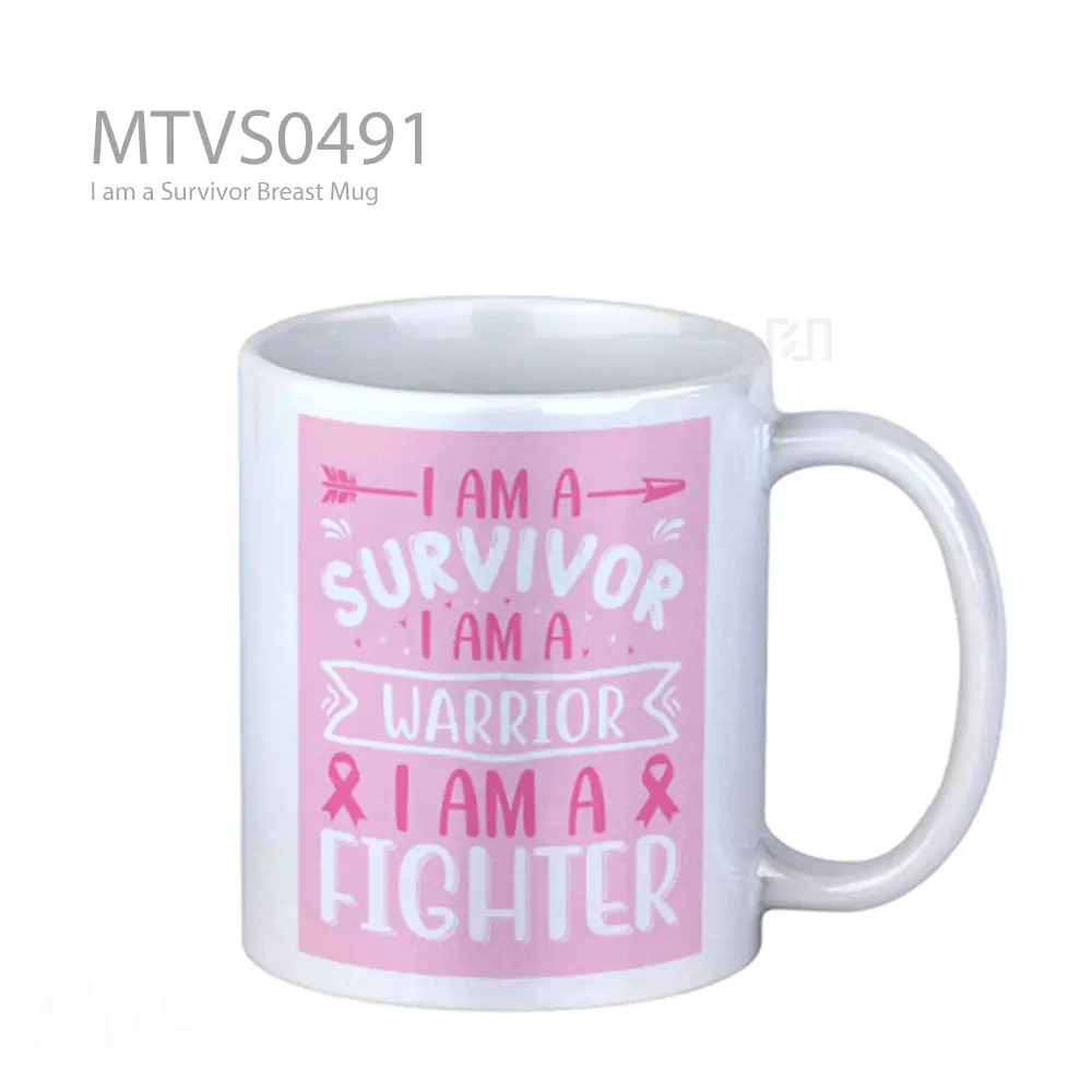 I am a Survivor Breast Mug