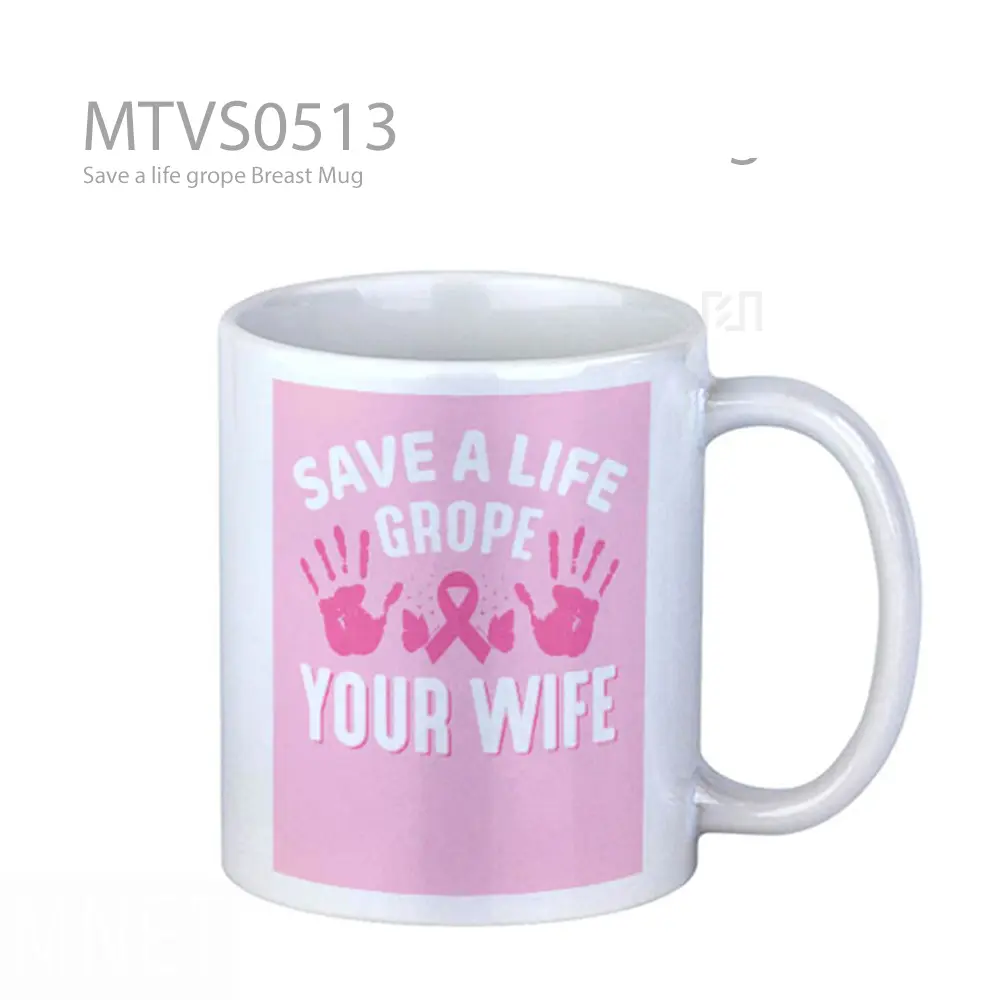 Save a life grope Breast Mug