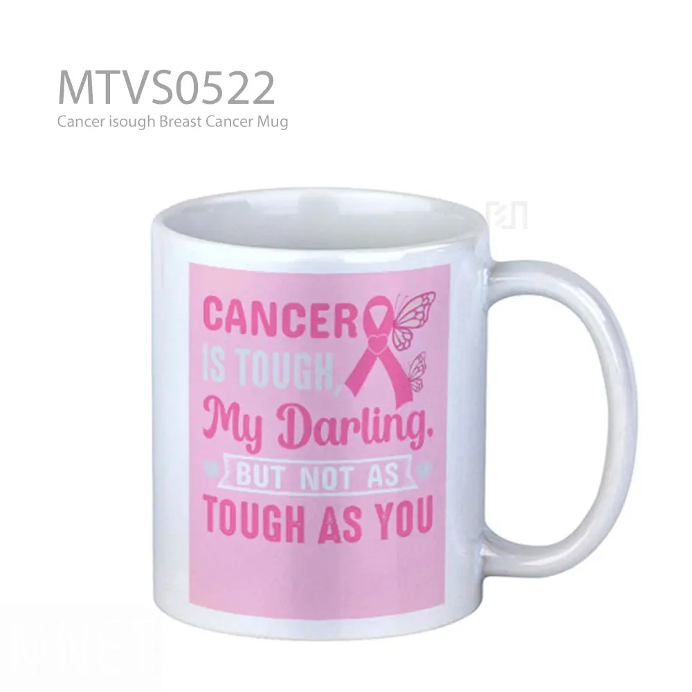 Cancer isough Breast Cancer Mug