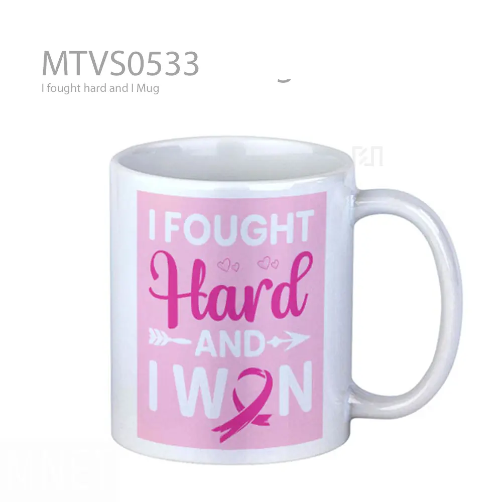 I fought hard and I Mug
