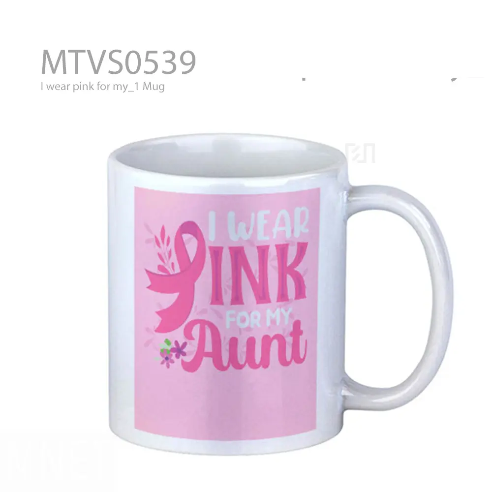 I wear pink for my_1 Mug