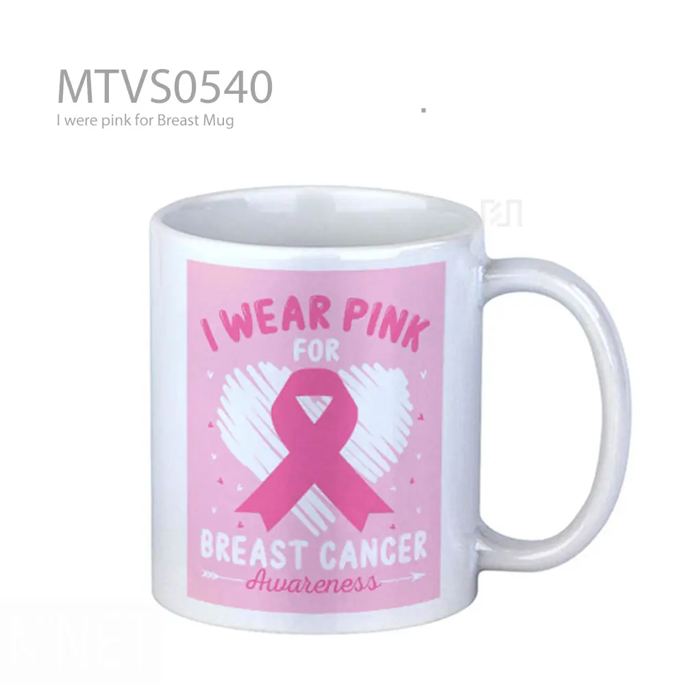I were pink for Breast Mug