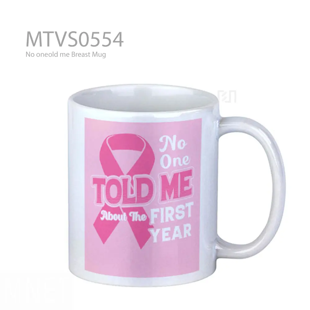 No oneold me Breast Mug