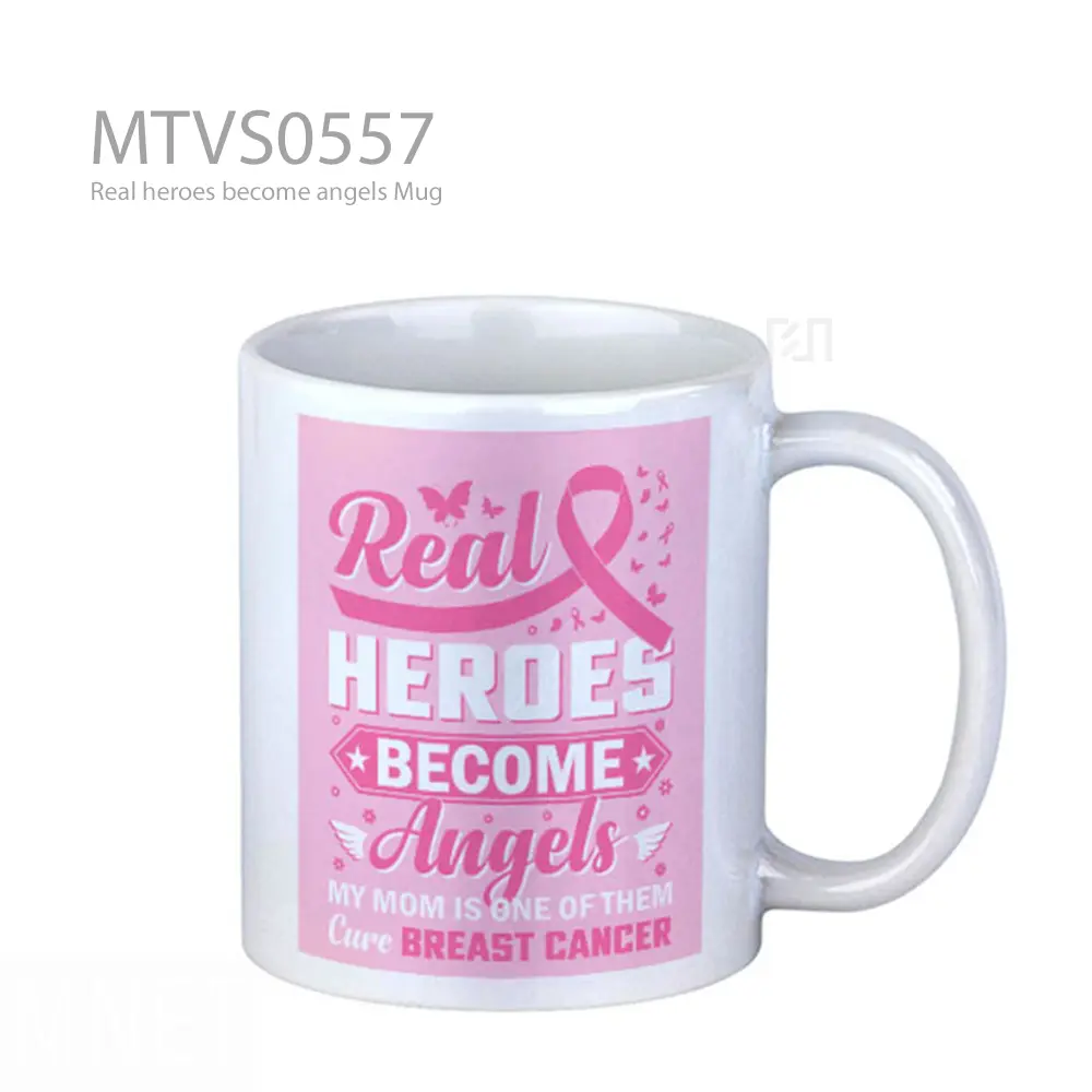 Real heroes become angels Mug