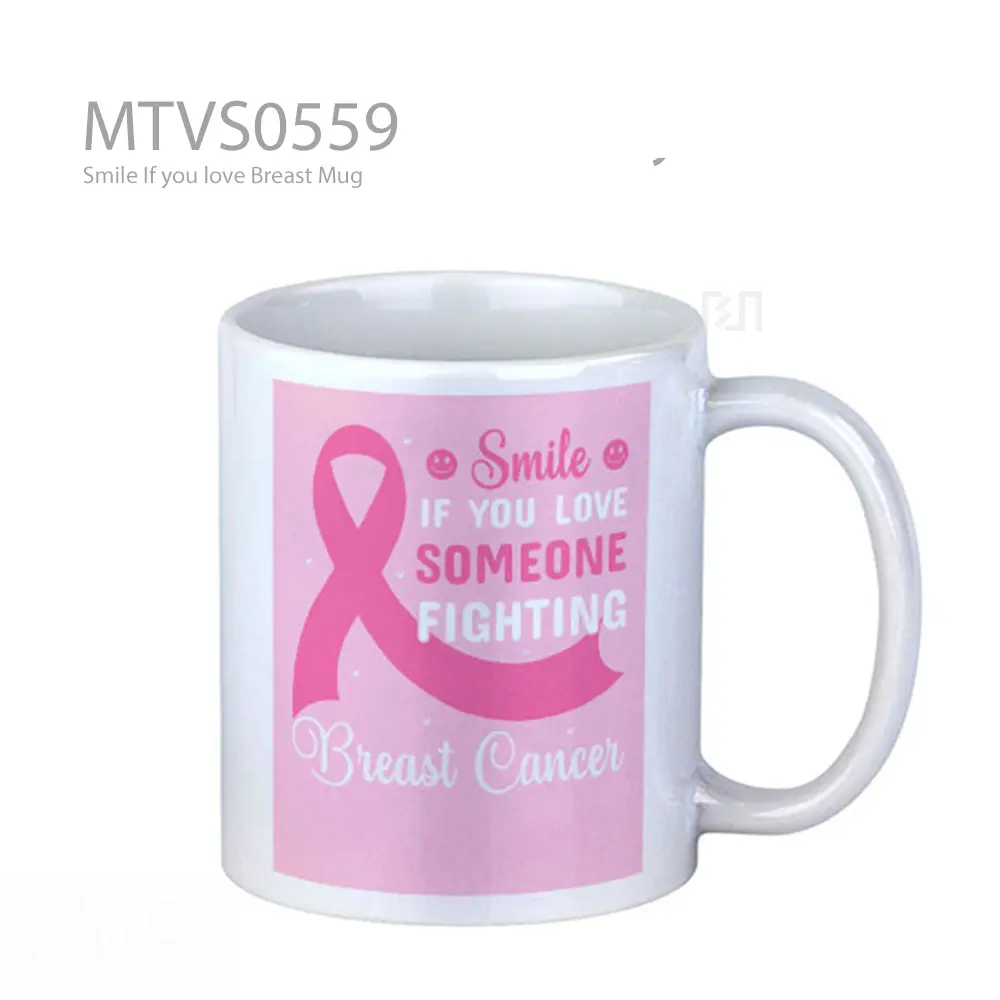 Smile If you love Breast Mug