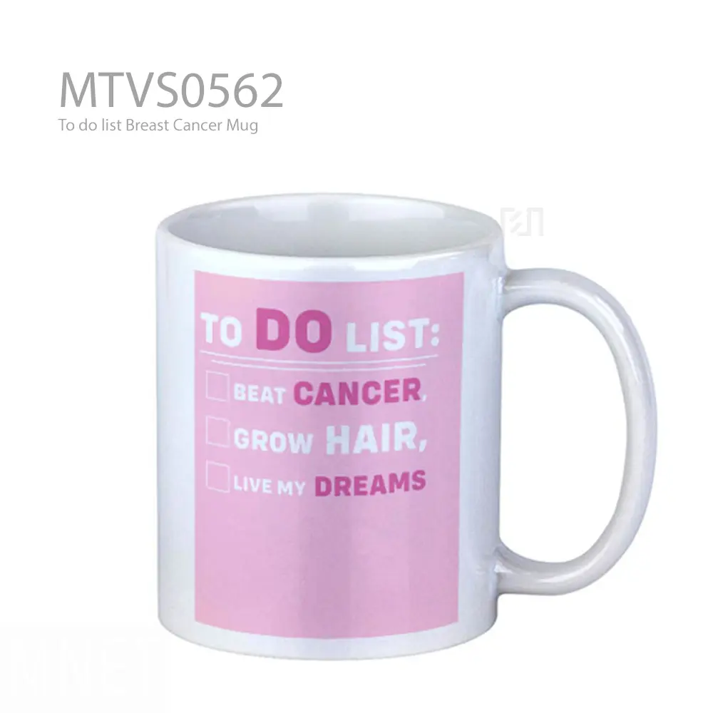 To do list Breast Cancer Mug