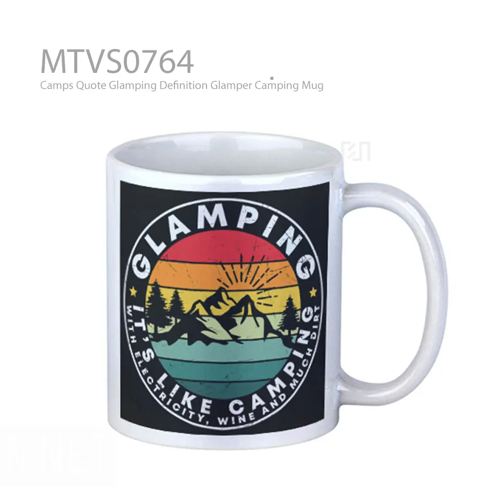Camps Quote Glamping Definition Glamper Camping Mug