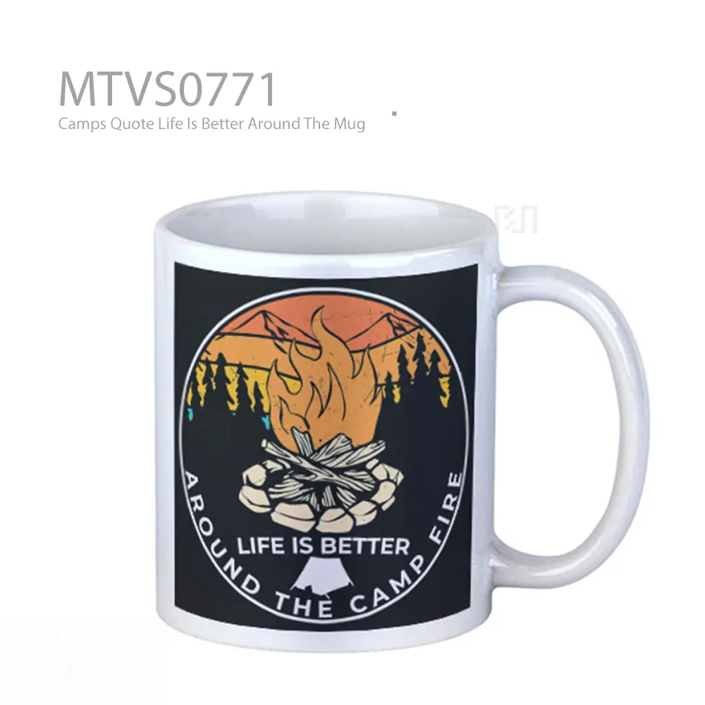 Camps Quote Life Is Better Around The Mug