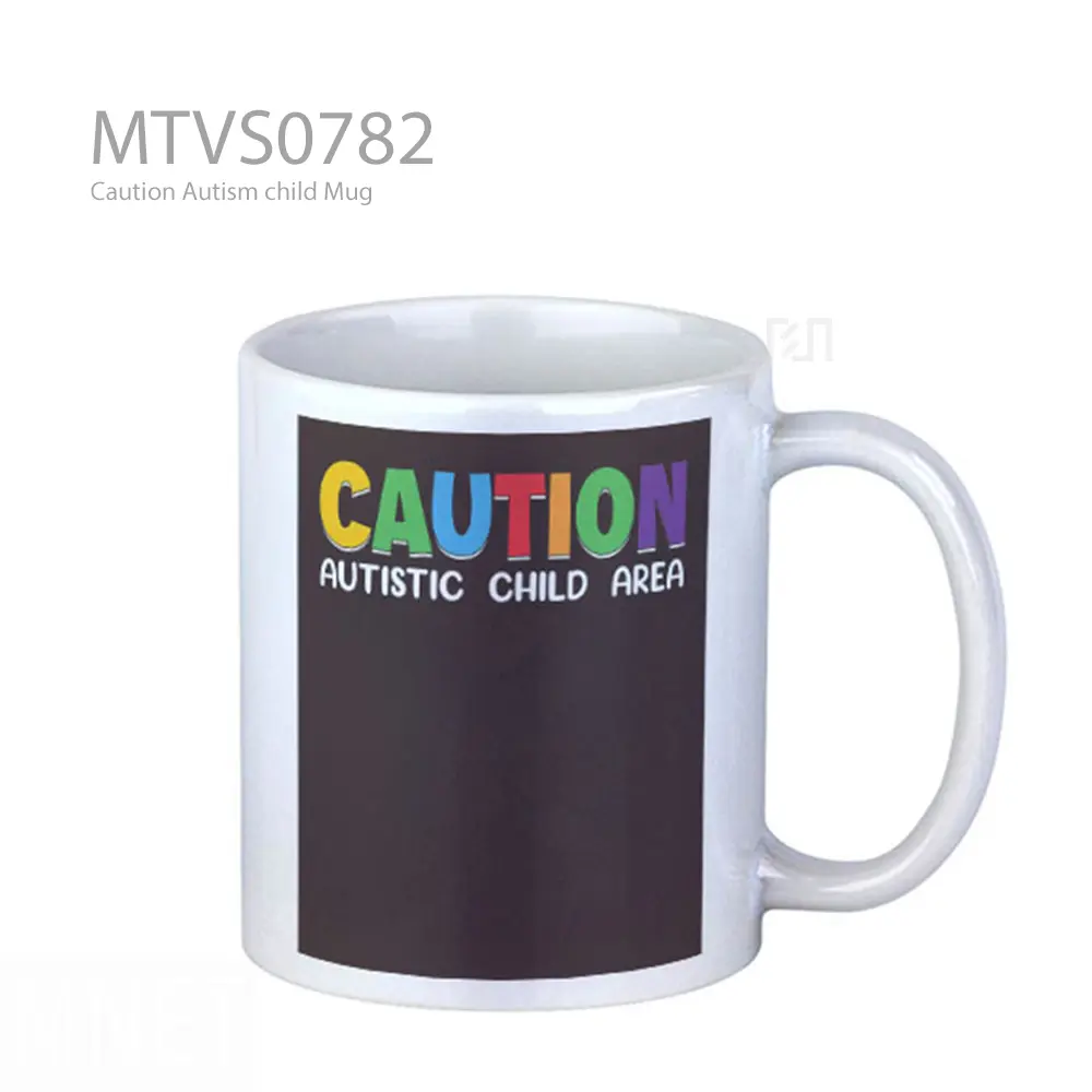 Caution Autism child Mug