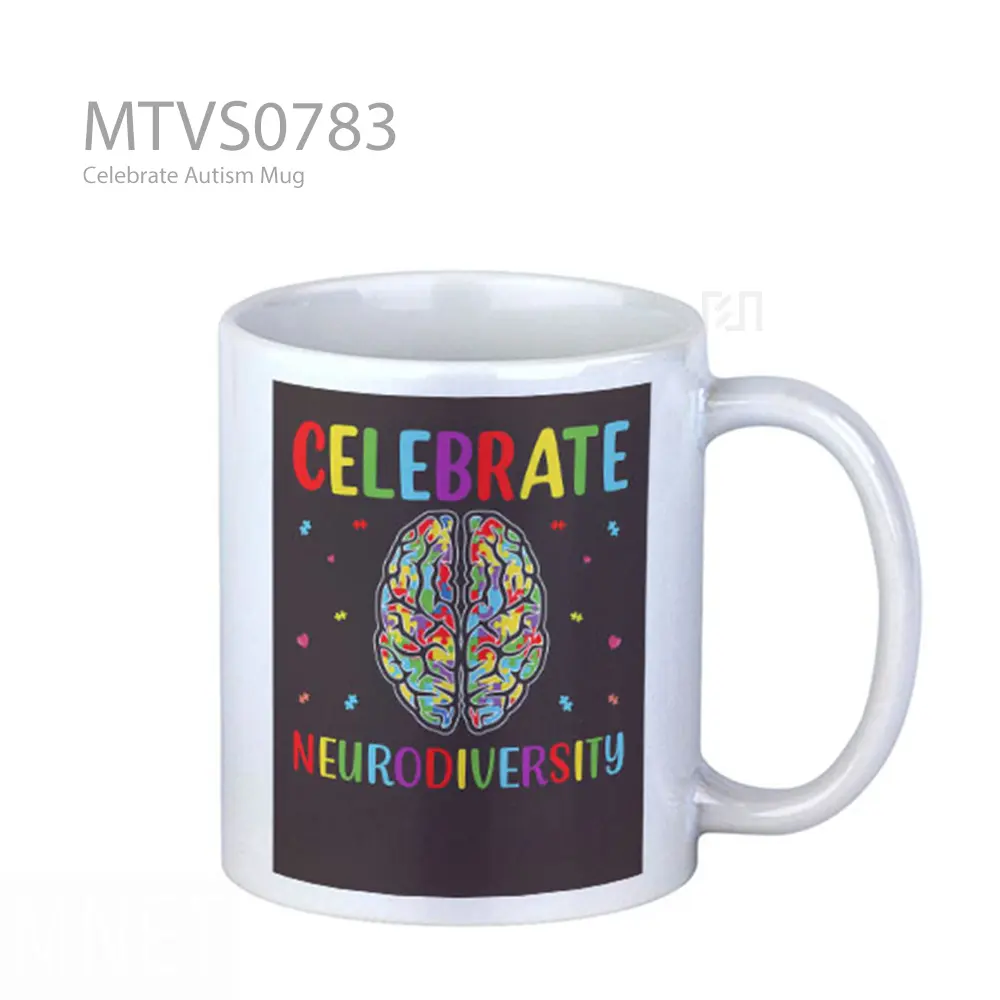 Celebrate Autism Mug
