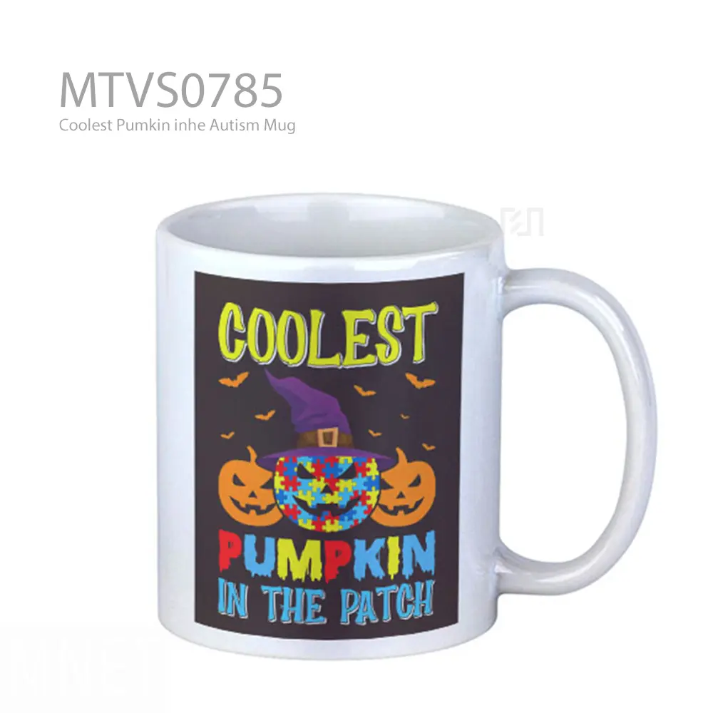 Coolest Pumkin inhe Autism Mug