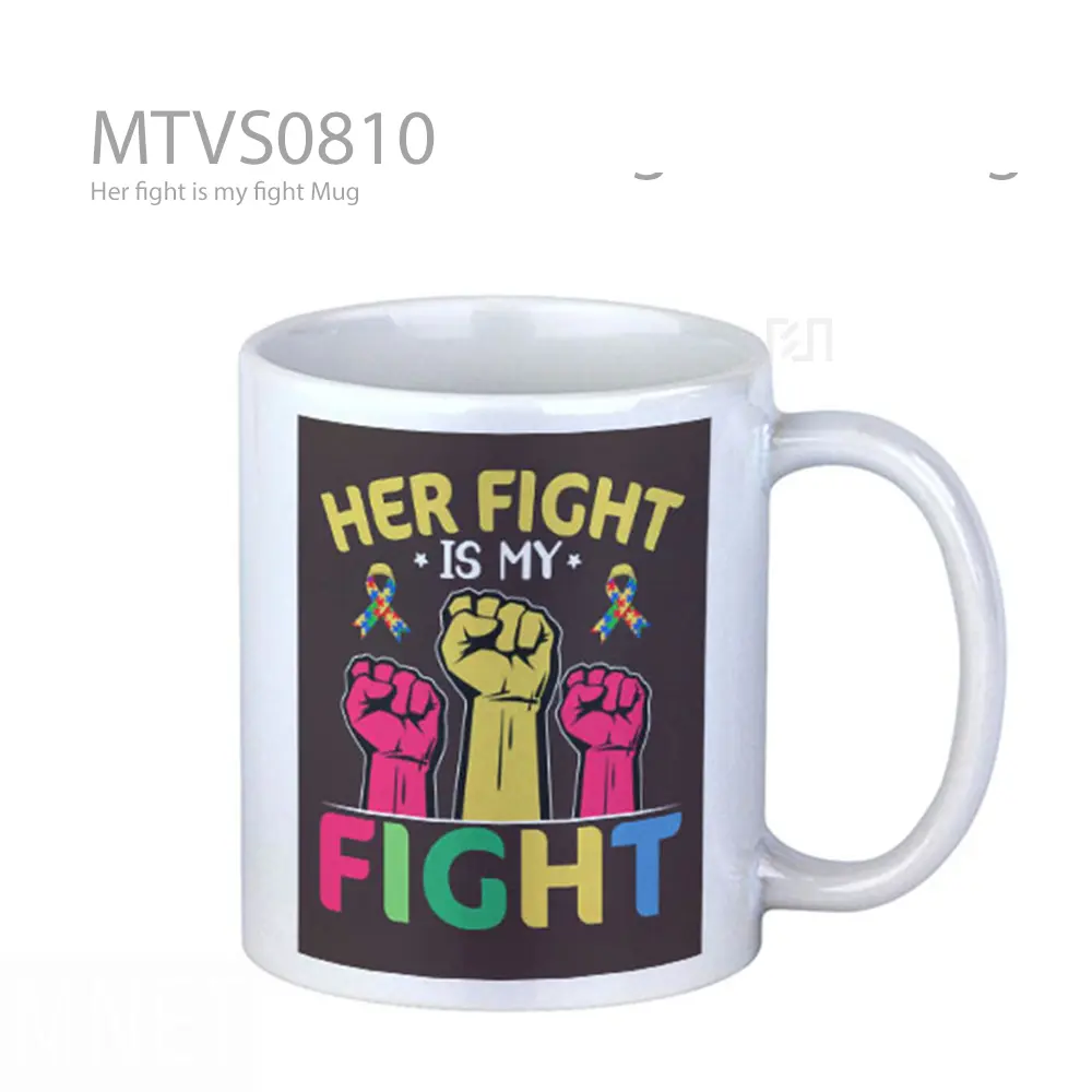 Mug Keramik Premium SNI - Her fight is my fight Mug