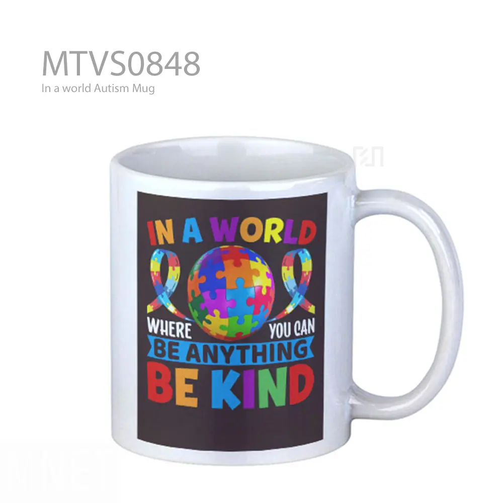 In a world Autism Mug