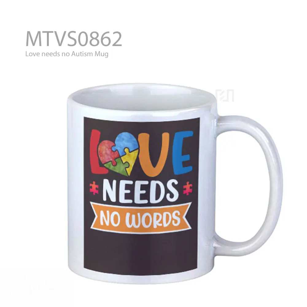 Love needs no Autism Mug