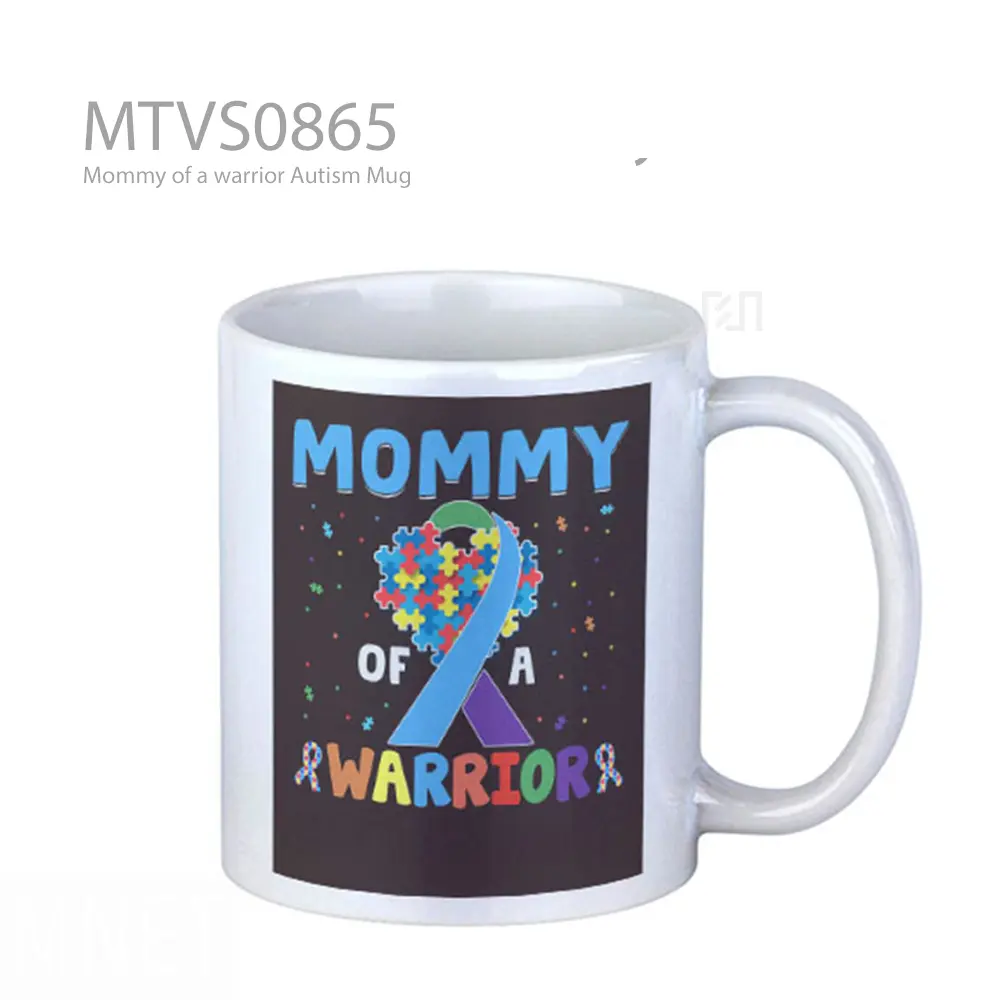 Mommy of a warrior Autism Mug