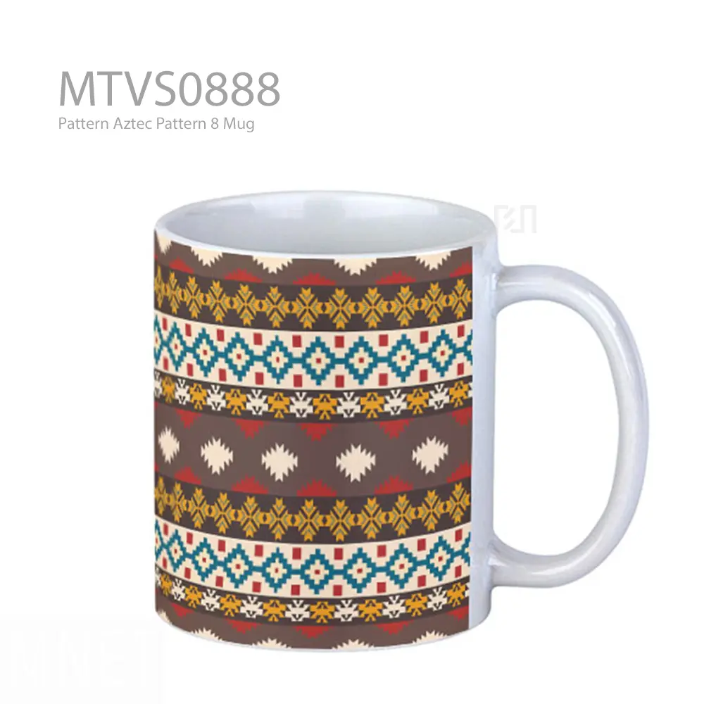 Pattern Aztec Pattern 8 Mug