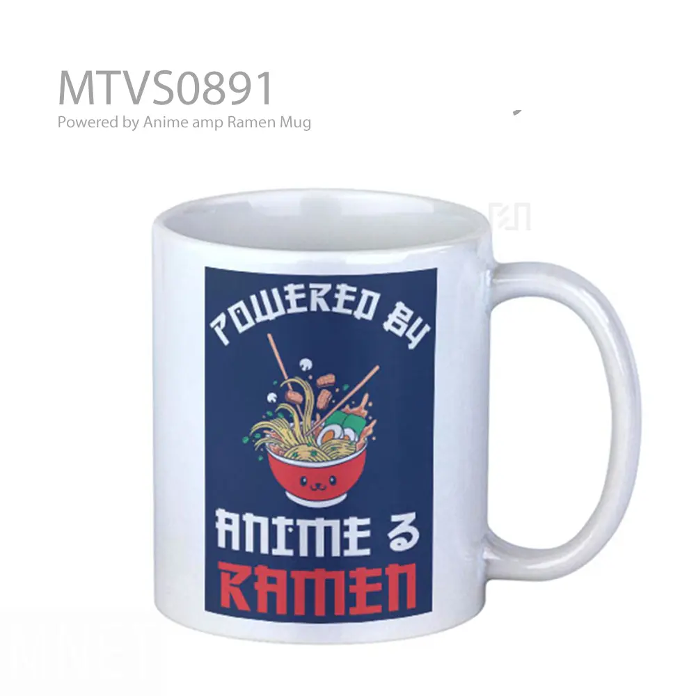Powered by Anime amp Ramen Mug