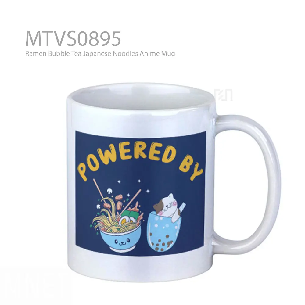 Ramen Bubble Tea Japanese Noodles Anime Mug